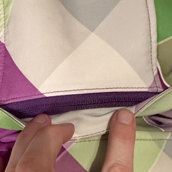 Empyre Women's Purple and Green Ski Jacket - Picture 7 of 8